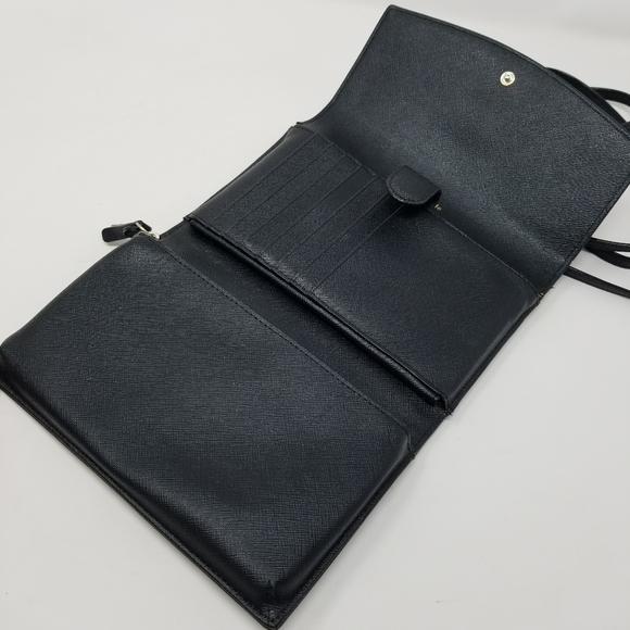 KATE SPADE Black Wallet Crossbody Bag Shoulder Bag Wallets - Picture 12 of 16